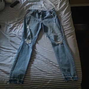 Arizona Ripped Skinny Jeans